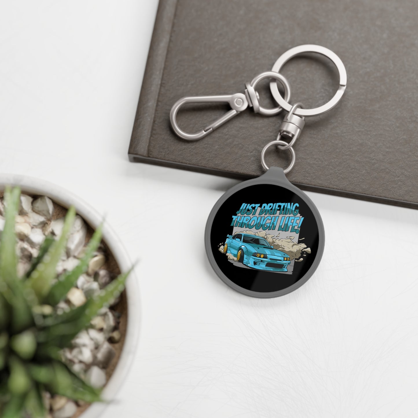 Just Drifting Through Life - Keyring Tag